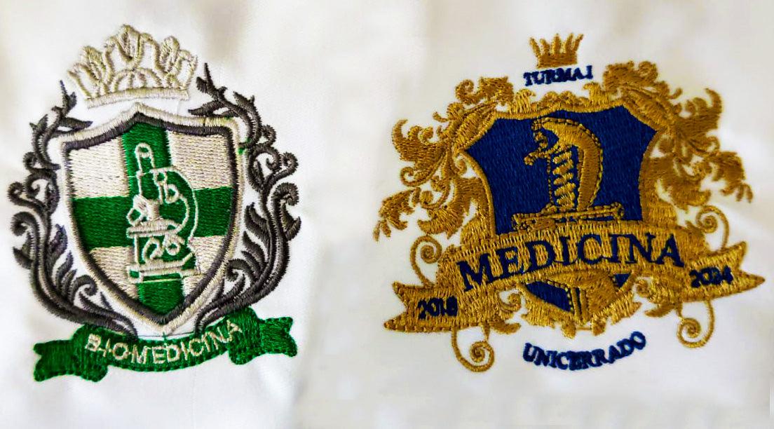 Bordado Logo - jalecos-mania