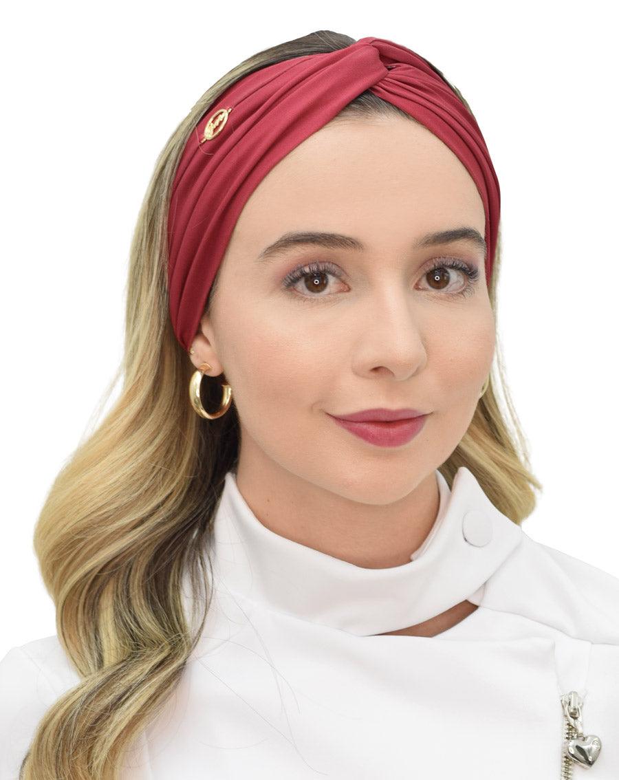 Turbante Vinho Bordô - jalecos-mania Bordô, Feminino, Gabardine Premium, Jalecos Mania, Turbantes